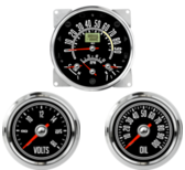 5-1/2" CJ GPS Speedometer Cluster 90mph with Tachometer- Speedo, Fuel Level, Temp, Tach
2-1/16" CJ Oil Pressure Gauge 0-100psi
2-1/16" CJ Volt Gauge 0-18V
5-1/2" CJ GPS Speedometer Cluster 90mph with Tachometer- Speedo, Fuel Level, Temp, Tach
2-1/16" CJ Oil Pressure Gauge 0-100psi
2-1/16" CJ Volt Gauge 0-18V