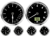 4" Freedom CAN-BUS Speedometer 120mph
4" Freedom CAN-BUS Tachometer 8K RPM Shift-light
2-1/16" Fuel Level Gauge (programmable) (w/ warning)
2-1/16" Freedom CAN-BUS Water Temp Gauge 120-260F (w/ warning)
2-1/16" Freedom CAN-BUS Oil Pressure Gauge 0-100psi (w/ warning) (For GM vehicles only)
2-1/16" Freedom CAN-BUS Volt Gauge 0-18V (w/ warning)
4" Freedom CAN-BUS Speedometer 120mph
4" Freedom CAN-BUS Tachometer 8K RPM Shift-light
2-1/16" Fuel Level Gauge (programmable) (w/ warning)
2-1/16" Freedom CAN-BUS Water Temp Gauge 120-260F (w/ warning)
2-1/16" Freedom CAN-BUS Oil Pressure Gauge 0-100psi (w/ warning) (For GM vehicles only)
2-1/16" Freedom CAN-BUS Volt Gauge 0-18V (w/ warning)