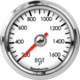2-1/16" EGT Temp Gauge 200-1600F