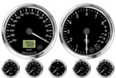Speedometer Gauge 300km/h Metric programmable (Counter Clockwise)
Tachometer Gauge 8K RPM Shift-light
Oil Pressure Gauge 0-100psi
Oil Temp Gauge 60-150C Metric
Water Temp Gauge 50-125C Metric
Fuel Level Gauge (programmable)
Volt Gauge 0-18V
Speedometer Gauge 300km/h Metric programmable (Counter Clockwise)
Tachometer Gauge 8K RPM Shift-light
Oil Pressure Gauge 0-100psi
Oil Temp Gauge 60-150C Metric
Water Temp Gauge 50-125C Metric
Fuel Level Gauge (programmable)
Volt Gauge 0-18V