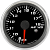 2-5/8" Air/Fuel Gauge Wide Band 8.5-18 (w/ warning) (FOR AEM)