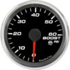 2-5/8" Boost Gauge 0-60psi (w/ warning)