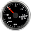 2-5/8" Boost/Vac Gauge 30inhg-0-15psi (w/ warning)
