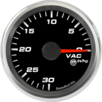 2-5/8" Vacuum Gauge 30-0in/hg (w/ warning)