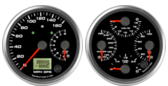 4" Dual Gauge - 160mph GPS Speedometer / 8K Tachometer (w/ turn signal and high beam)
4" Quad Gauge - Water Temp, Volts, Oil psi, Fuel Level
4" Dual Gauge - 160mph GPS Speedometer / 8K Tachometer (w/ turn signal and high beam)
4" Quad Gauge - Water Temp, Volts, Oil psi, Fuel Level