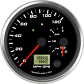 4-1/2" Dual Gauge - 120mph GPS Speedometer / Fuel Level (w/ turn signal and high beam) 4-1/2" Dual Gauge - 120mph GPS Speedometer / Fuel Level (w/ turn signal and high beam)