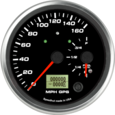 4-1/2" Dual Gauge - 160mph GPS Speedometer / Fuel Level (w/ turn signal and high beam) 4-1/2" Dual Gauge - 160mph GPS Speedometer / Fuel Level (w/ turn signal and high beam)