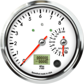 4-1/2" Dual Gauge - 8K Tachometer / 200km/h Metric GPS Speedometer (w/ turn signal and high beam) 4-1/2" Dual Gauge - 8K Tachometer / 200km/h Metric GPS Speedometer (w/ turn signal and high beam)